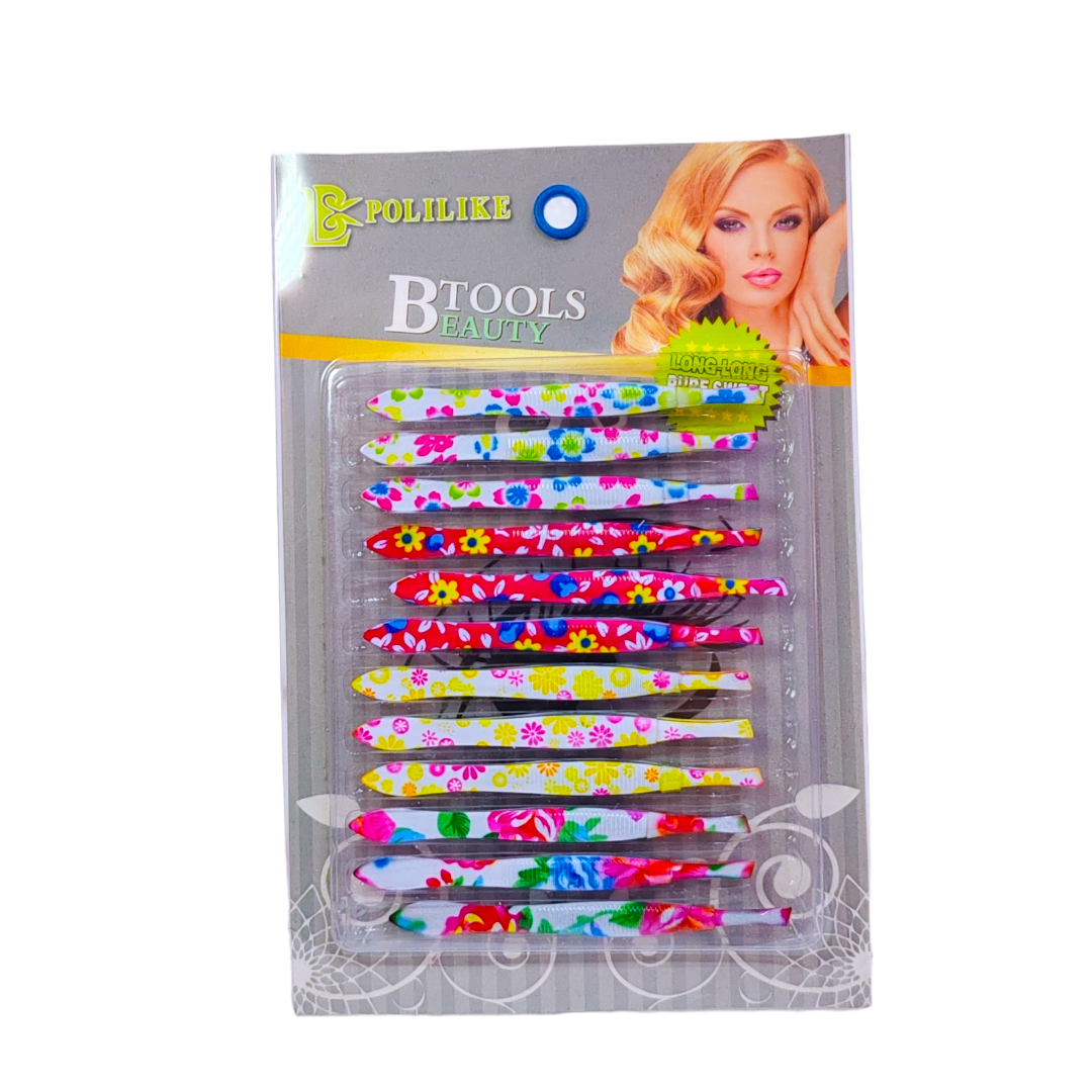 Cartón de pinzas para depilar cejas estampadas Cartón de pinzas para depilar cejas estampadas - Imagen 1
