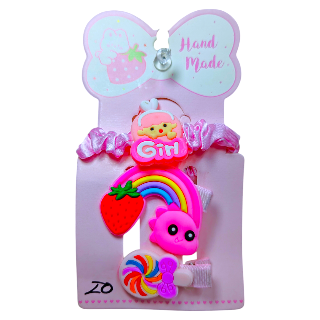 Cartón de pinzas x2 + moña 2 Cartón de pinzas x2 + moña niña - Imagen 1