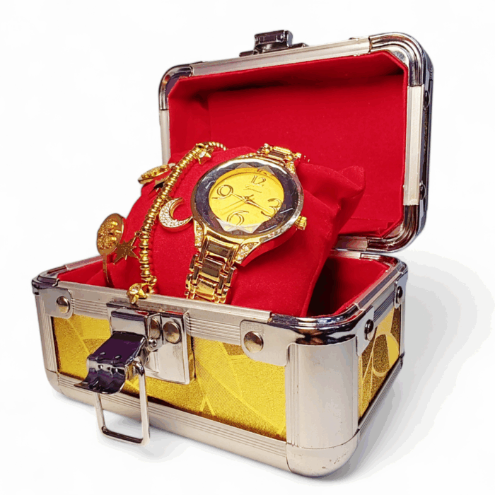 Cofre de lujo con reloj para dama - Imagen 4