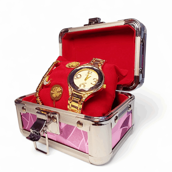 Cofre de lujo con reloj para dama - Imagen 3