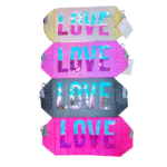 Cosmetiquera LOVE LENTEJUELAS - Imagen 2