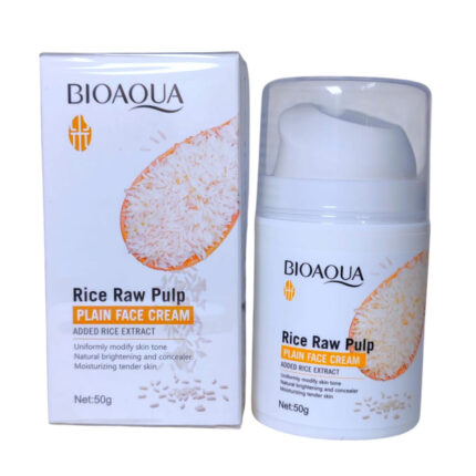 Crema facial hidratante de arroz BIOAQUA