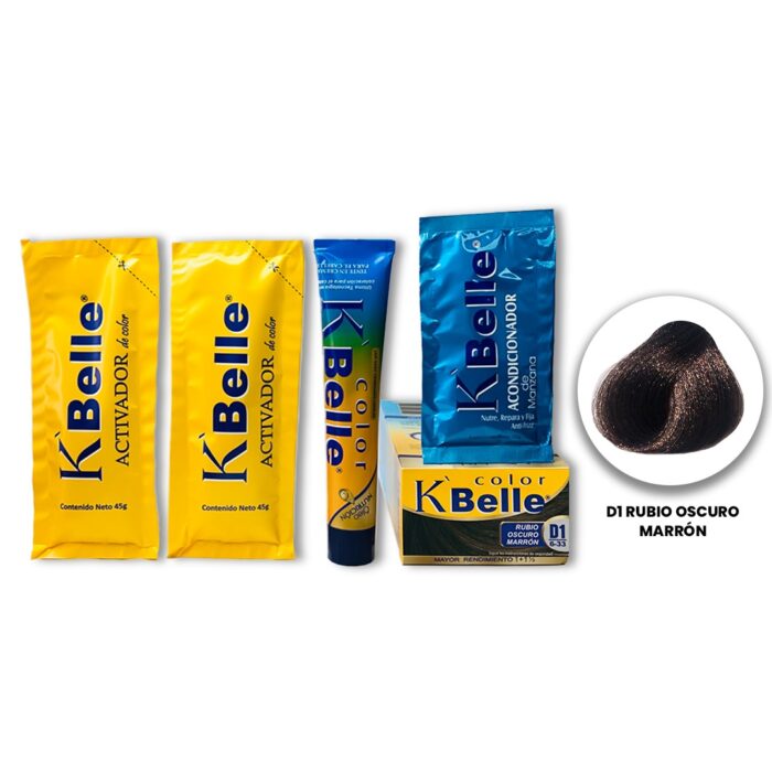 Kit de tinte + activador + acondicionador K BELLÉ - Imagen 5