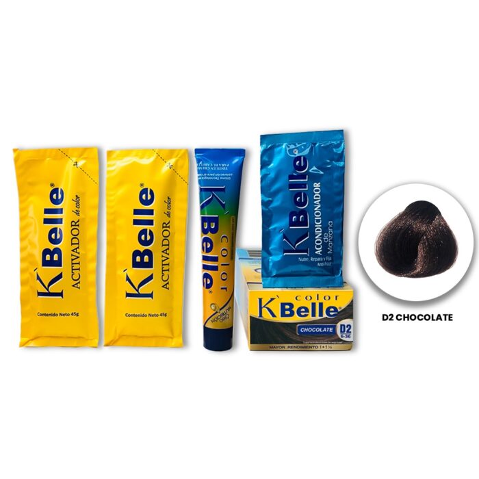 Kit de tinte + activador + acondicionador K BELLÉ - Imagen 4