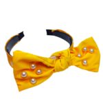 Diadema corbatin perlas - Imagen 5