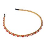 Diadema de perlas y murano - Imagen 10