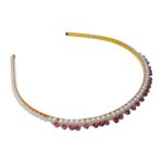 Diadema de perlas y murano - Imagen 9