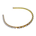 Diadema de perlas y murano - Imagen 6