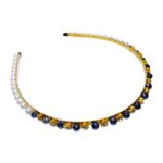 Diadema de perlas y murano - Imagen 5