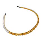 Diadema de perlas y murano - Imagen 4