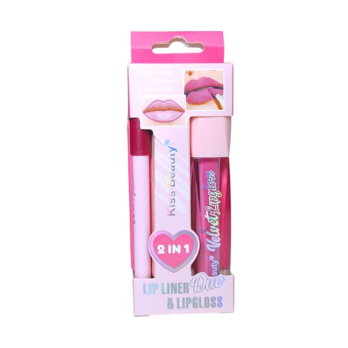 Duo de labial liquido matte y lápiz de labios KISS BEAUTY - Imagen 7