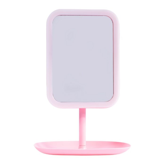 Espejo Rectangular Con Luz Recargable - Imagen 1