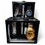 Estuche de lujo para caballero con RELOJ