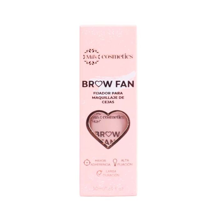 Fijador En Spray Para Cejas Brow Fan Miis Cosmetics - Imagen 2