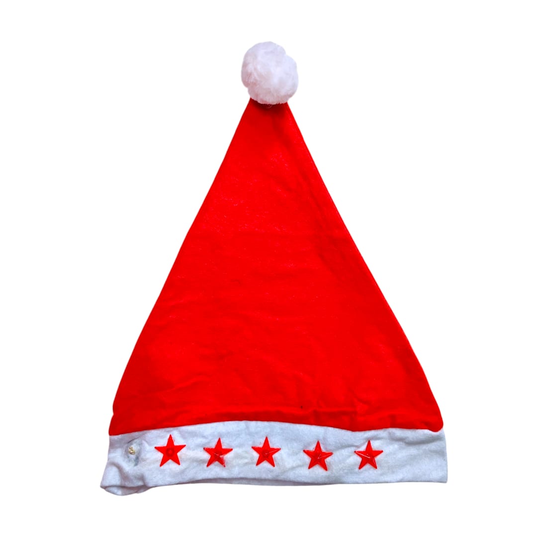 GORRO LUZ NAVIDAD Gorro de navidad con luz - Imagen 1
