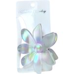 Gancho de flor ref2 tornasolado - Imagen 4