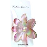 Gancho de flor ref2 tornasolado - Imagen 3