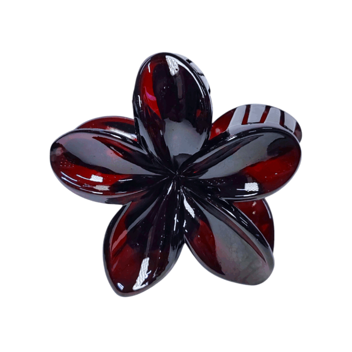 Gancho flor negro - Imagen 1