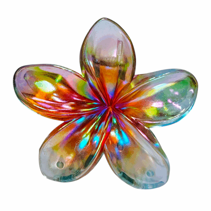 Gancho hawaii transparente - Imagen 3