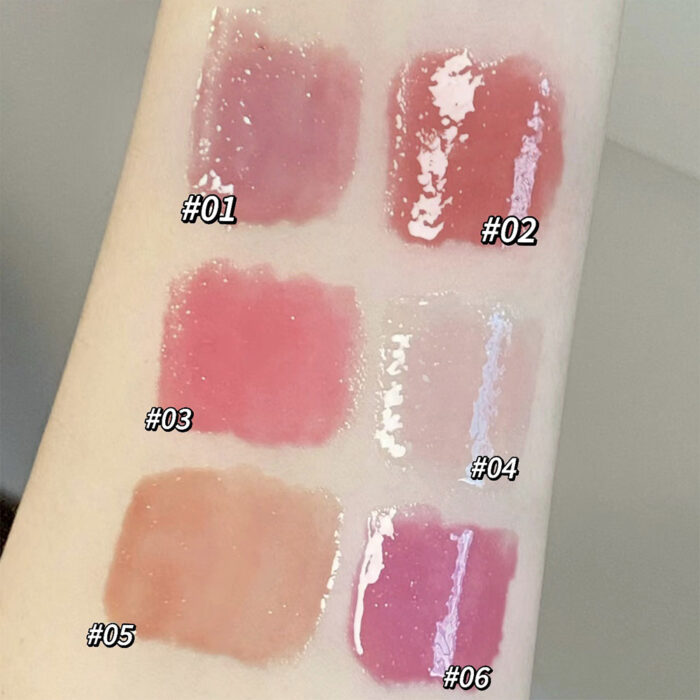 Gloss coreano efecto húmedo GEGE BEAR RABBIT HEART - Imagen 3