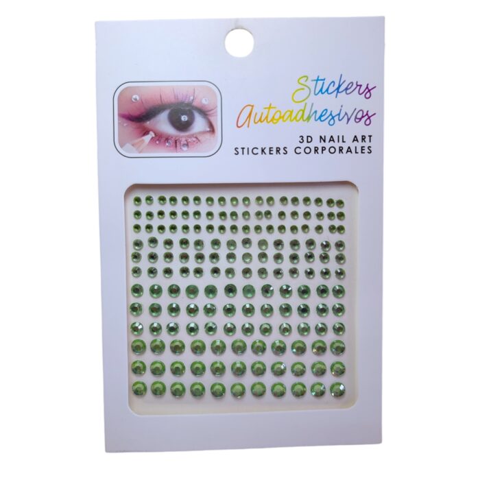 Gemas para rostro de colores - Imagen 2