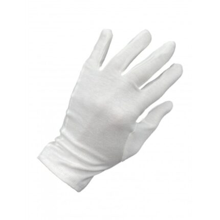 Guantes cortos en tela