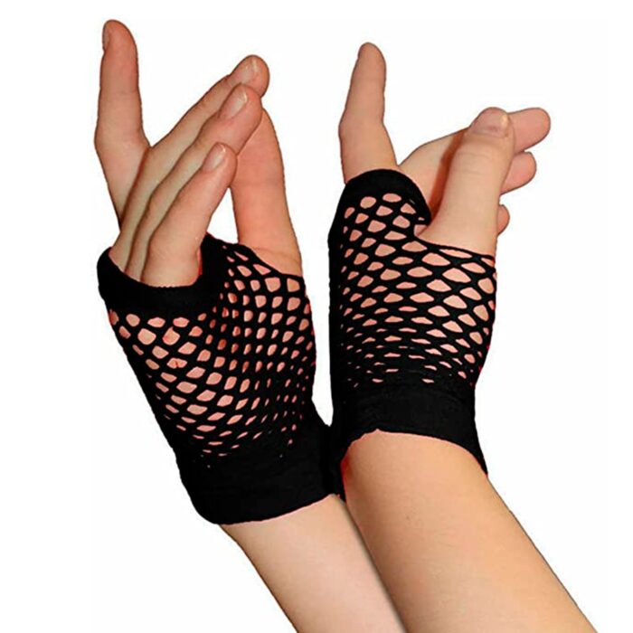 Guantes cortos malla - Imagen 1