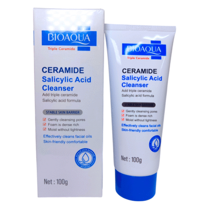 Jabón facial con ceramide y acido hialuronico BIOAQUA