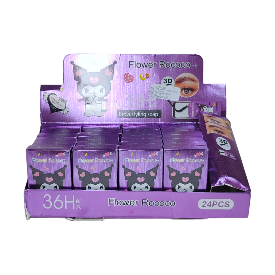 Jabón fijador de cejas KUROMI1 Jabón fijador de cejas KUROMY - Imagen 2