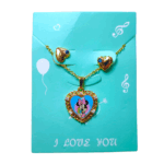 Juego de cadenas para niñas princesas (COVERGOLD) - Imagen 5