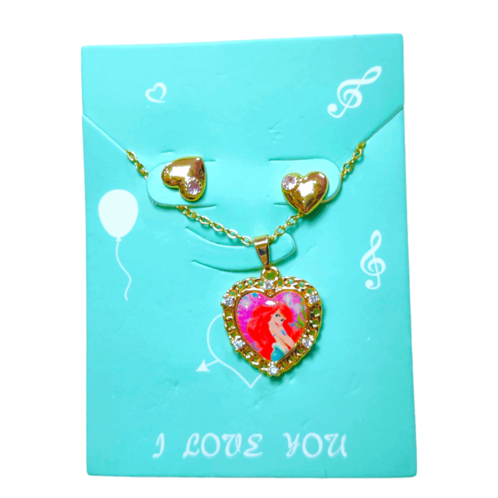 Juego de cadenas para niñas princesas (COVERGOLD) - Imagen 9