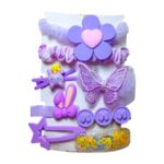 Juego de moñas + pinzas x8 - Imagen 3