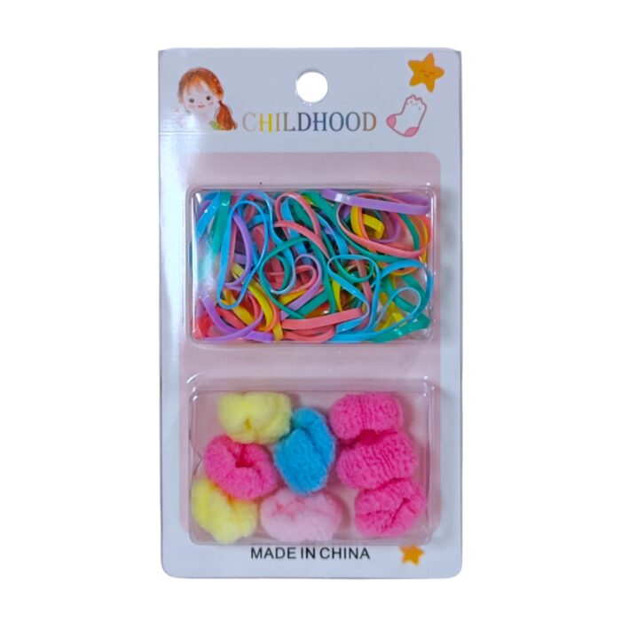 Kit de cauchos y moñitas CHILHOOD - Imagen 3