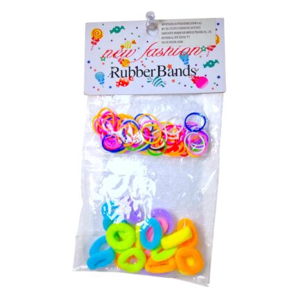 Kit de cauchos + moñas pequeñas
