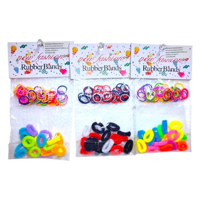 Kit de cauchos + moñas pequeñas - Imagen 2