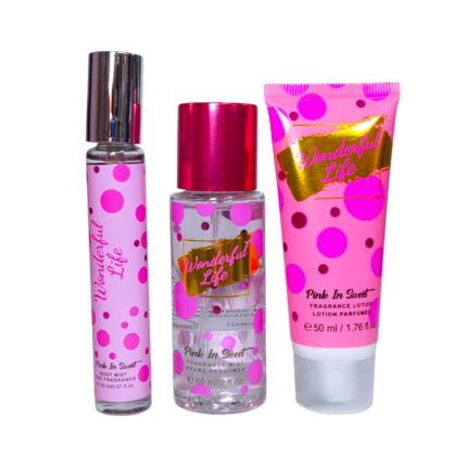 Kit trio PINK (LOCIÓN+CREMA+SPLASH)