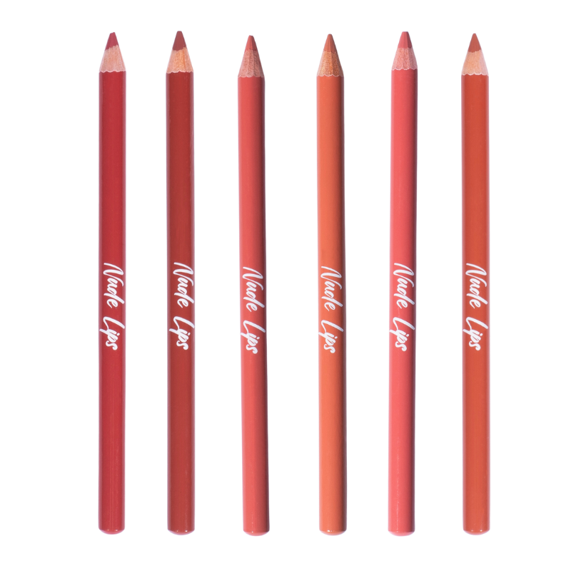 Lápiz Delineador De Labios Nude Lips Miis Cosmeticstonos Lápiz Delineador De Labios Nude Lips Miis Cosmetics - Imagen 1