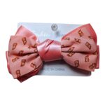 Lazo moña pinza estampado - Imagen 3