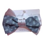 Lazo moña pinza estampado - Imagen 2