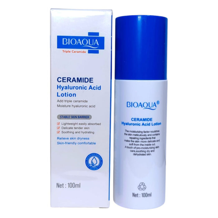 Loción facial con ceramide y acido hialuronico BIOAQUA - Imagen 1