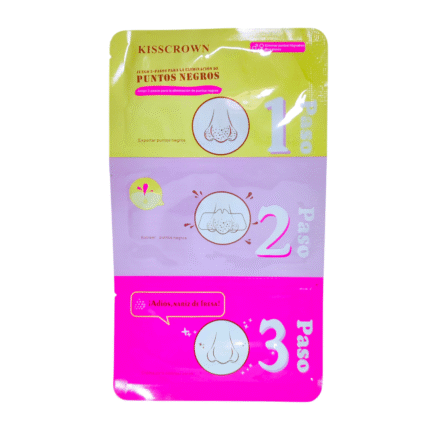 Mascarilla 3 pasos rosada KISCROWN
