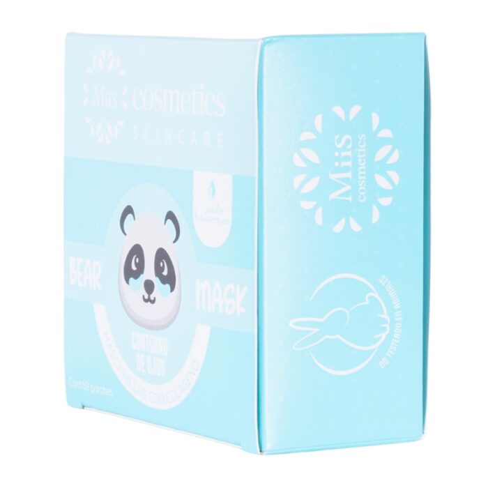 Mascarilla Contorno De Ojos Acido Hialuronico Bear Mask Miis Cosmetics X 60 Parches - Imagen 2