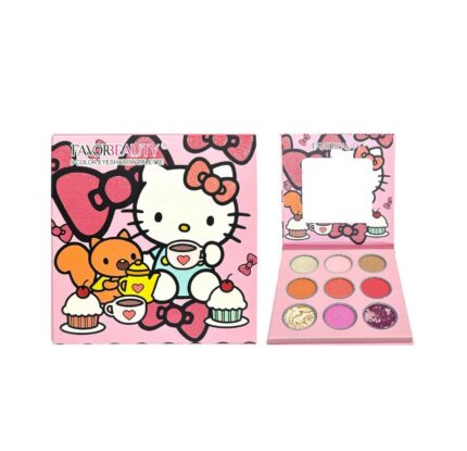 Sombra HELLO KITTY x9 tonos FAVOR BEAUTY