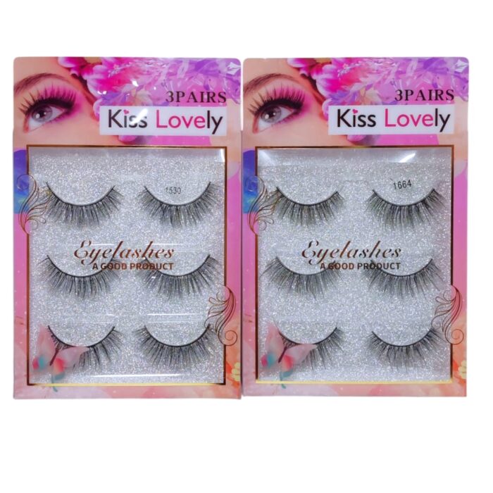 Set de pestañas x4 LOVELY - Imagen 1