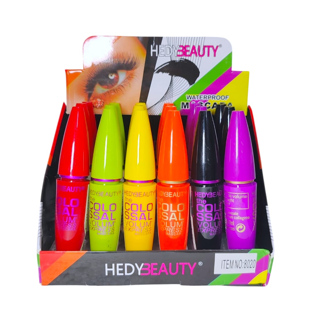 PESTAÑINA COLOSAL HEDYBEAUTY Pestañina COLOSAL HEDYBEAUTY (Waterprof) - Imagen 2