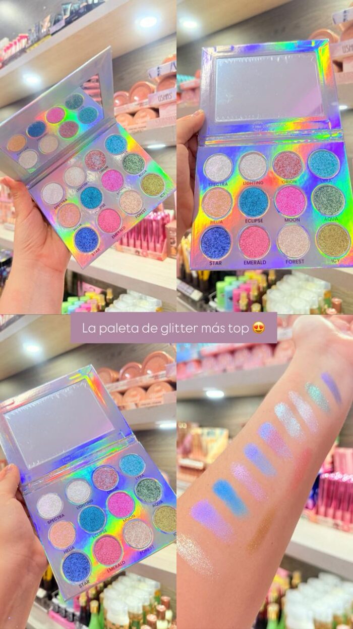 Paleta De Pigmentos Prensados Glower Miis Cosmetics - Imagen 4
