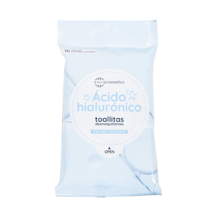 Pañitos desmaquillantes MISS COSMETICS X 10 - Imagen 1