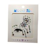 Paquete de gemas de colores para medio rostro - Imagen 3