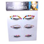 Paquete de gemas de colores para ojos