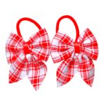 Par de colitas rojas